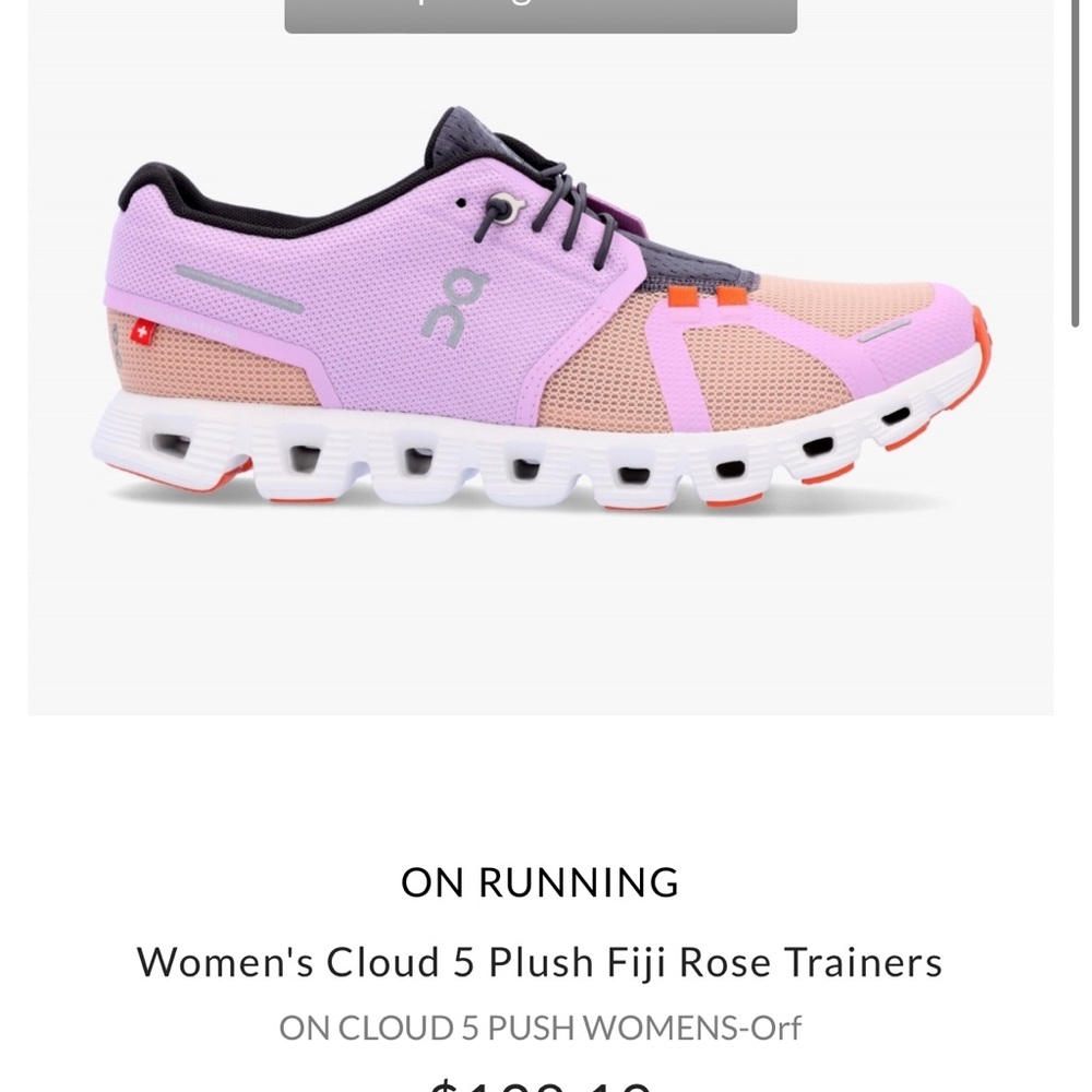 Cloud tennis shoe size 8.5